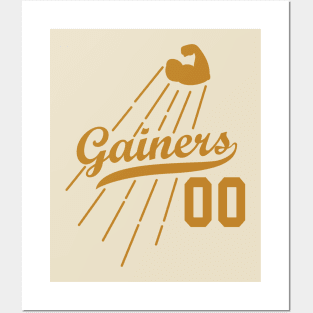 Gainers Dodgers flexin' Posters and Art